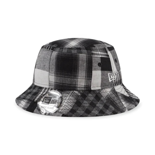 New Era Check Patchwork Multi Bucket