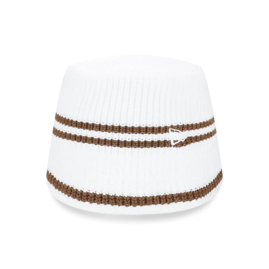 Ivory Knit Bucket